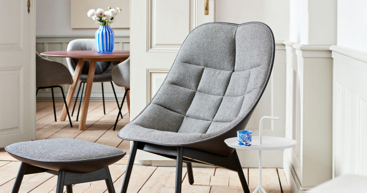 家具 hiwa Capacious Armchair Uchiwa Hay Chair Uchiwa